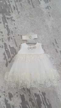 Сукня, плаття святкове біле для дівчинки