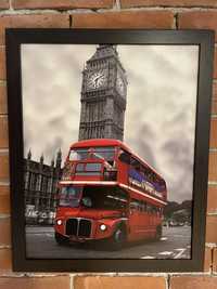 Obrazy Londyn i Paryż 44cmx54cm