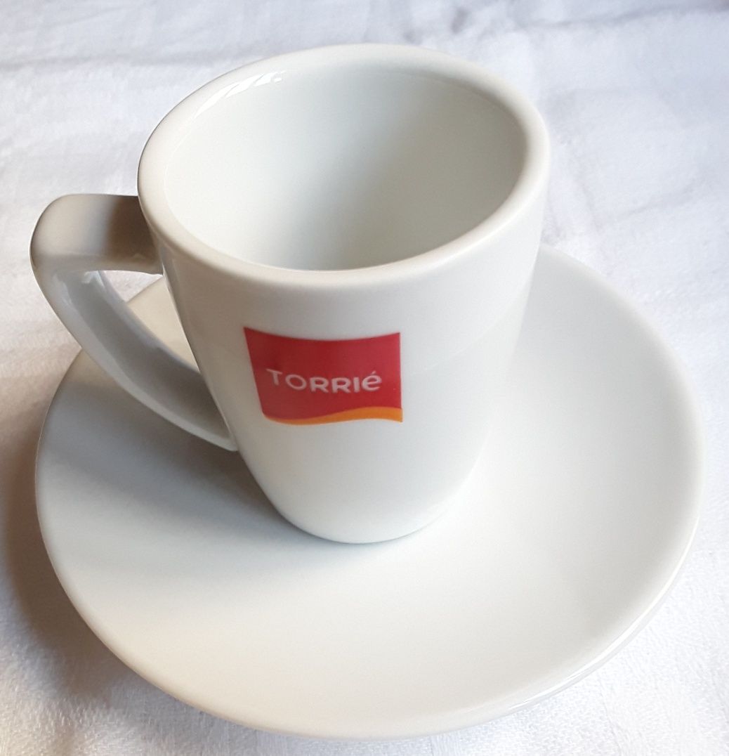 Chávena de café com pires da Torrié
