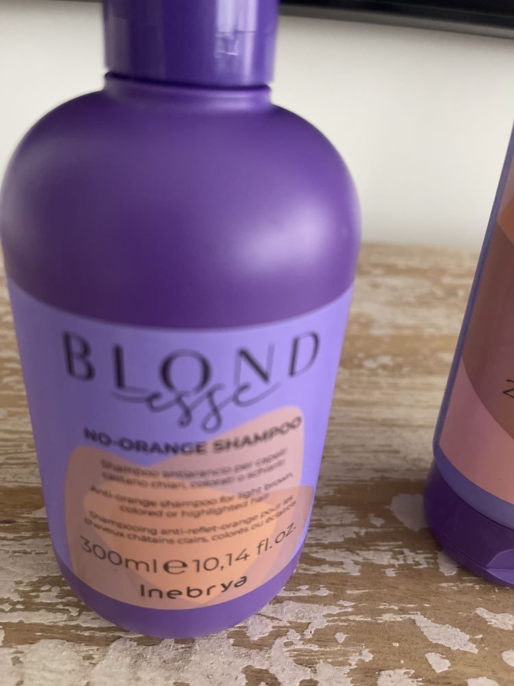 Blondesse No orange szampon i odżywka przeciw pomaranczowym odcieniom