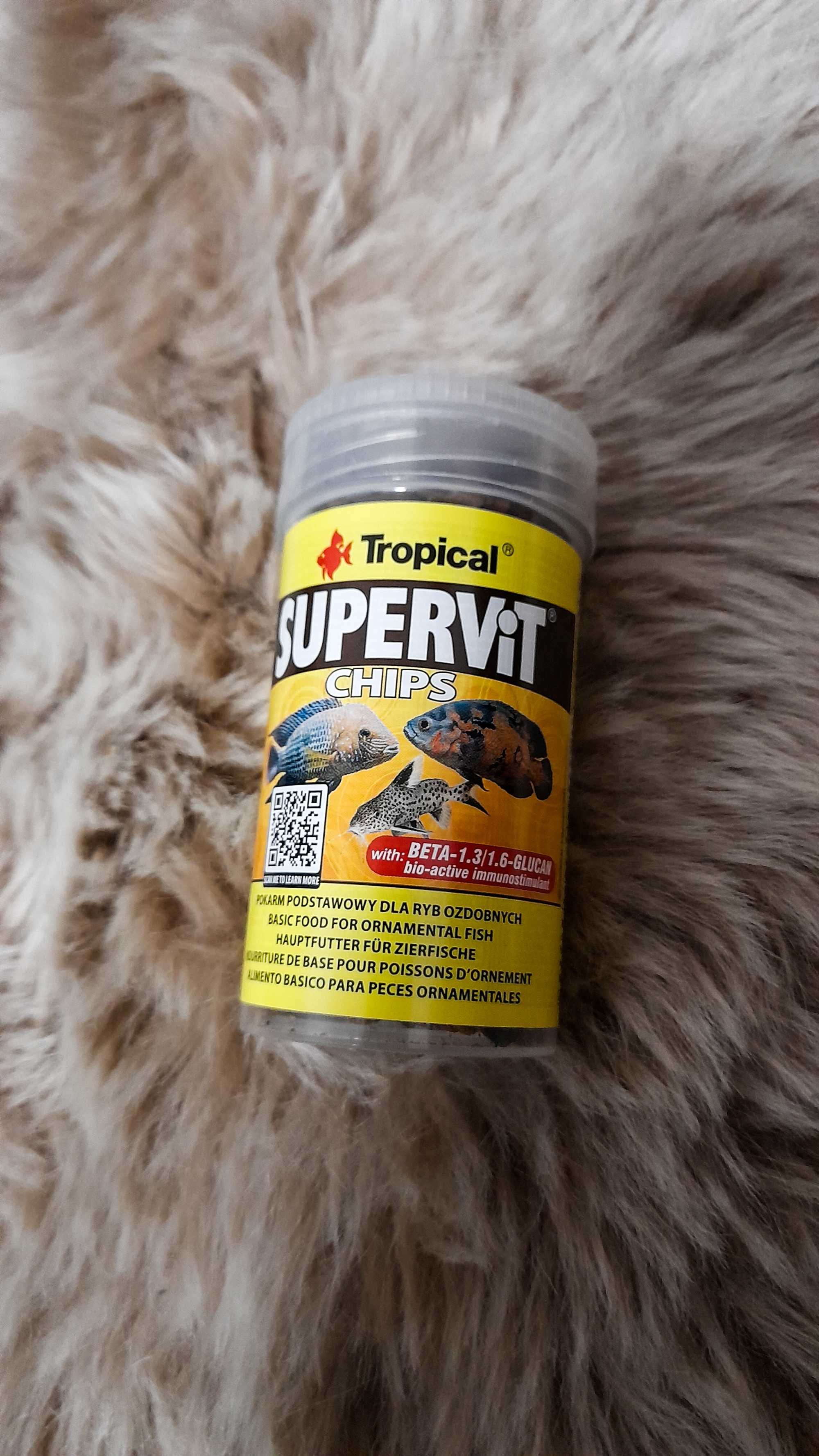 Tropical Supervit Chips 100ml/52g Pokarm dla ryb