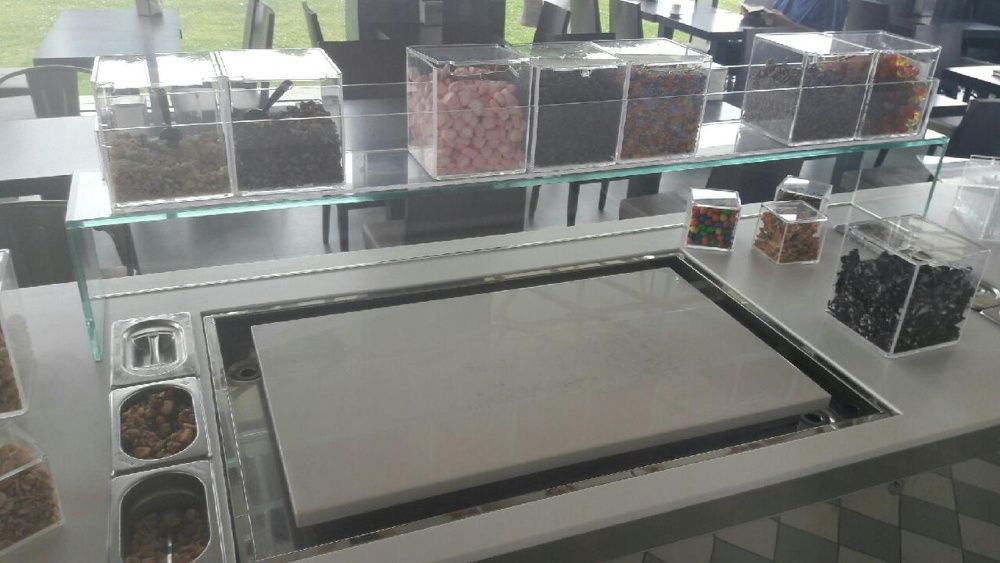 pedra fria para trabalhar gelados