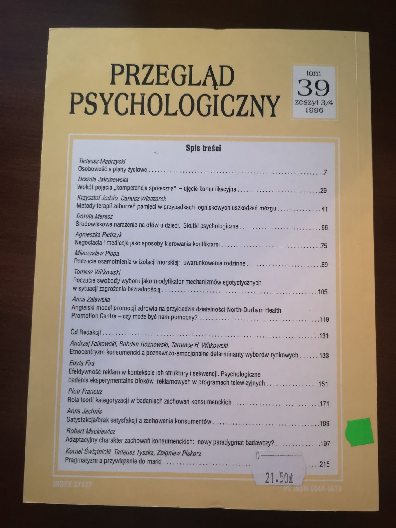 Przegląd psychologiczny