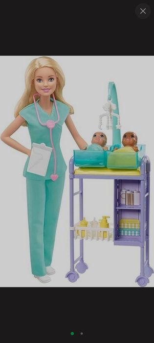 Barbie лікарка лялька барбі лікарка немовлята
