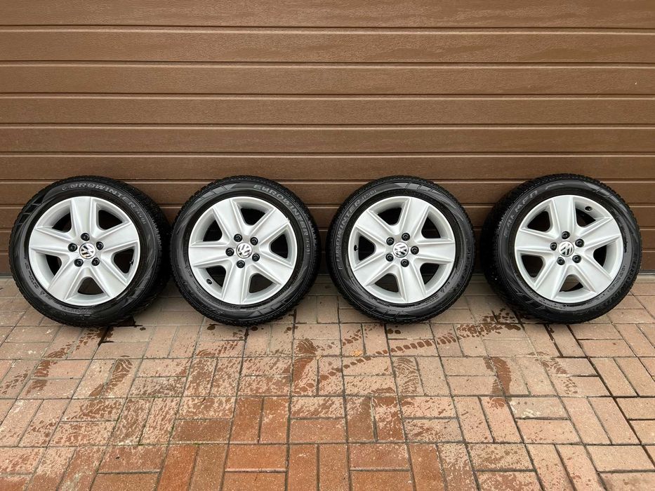 Koła zimowe 5x112 FALKEN 205/55 R16 VW Golf Opony Felgi