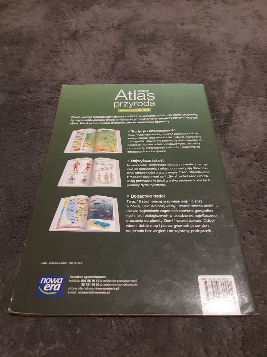 Nowy Atlas przyroda, ŚWIAT WOKÓŁ NAS, Nowa era