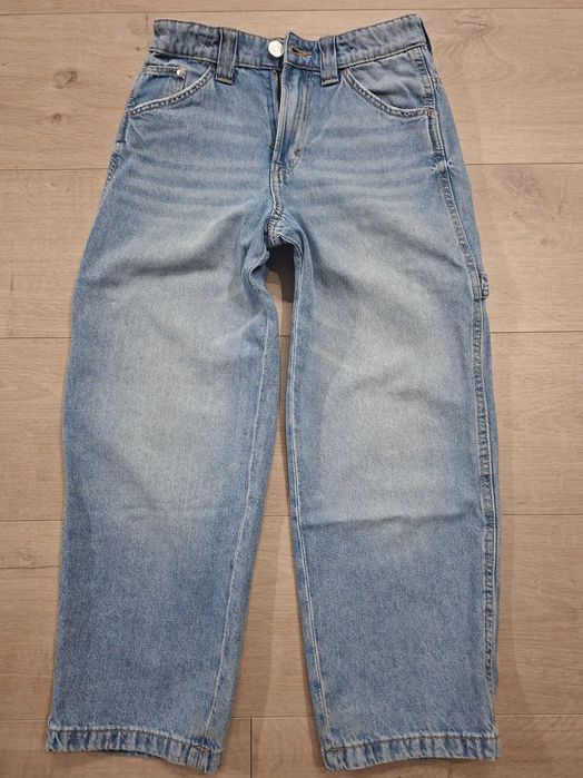 Spodnie chłopiec jeans baggy h&m 140cm