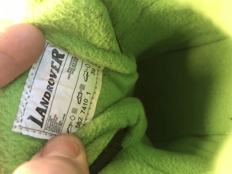 Черевики дутики унісекс 39р24.5см Land Rover Germany на мембрані