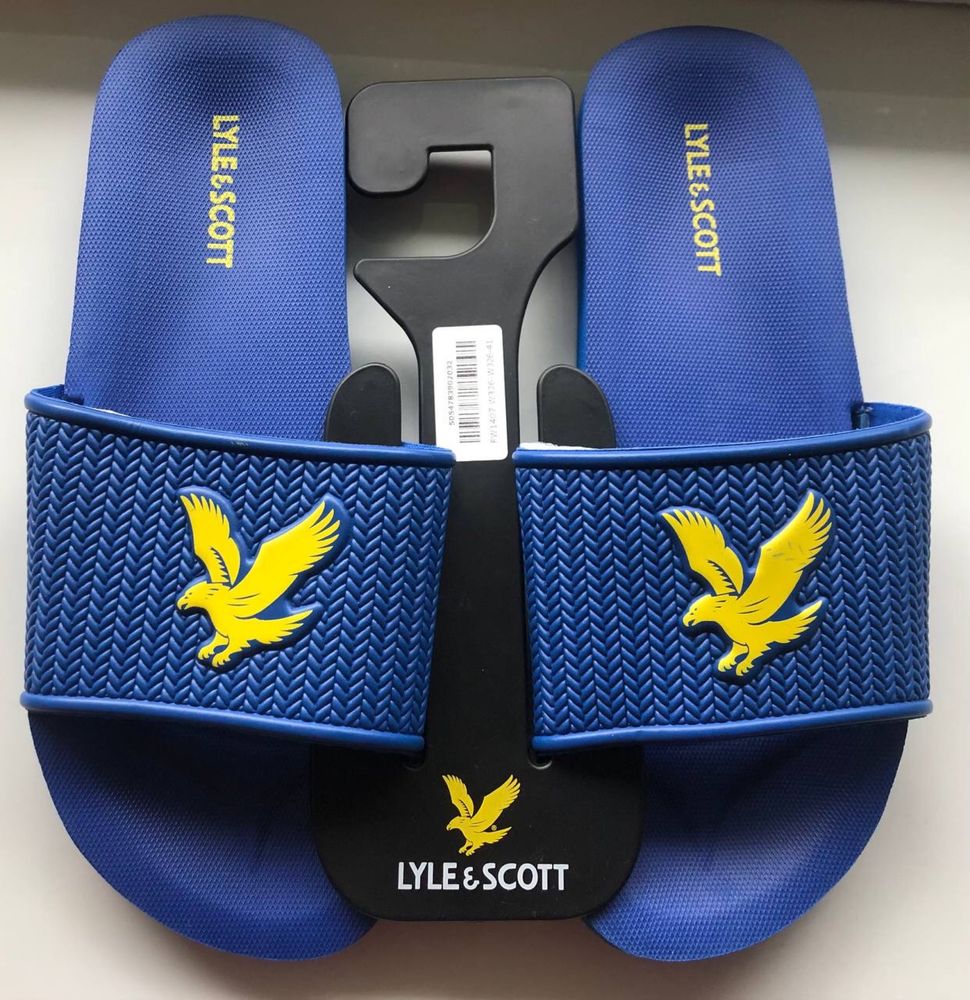 NEW Шлепанцы Lyle And Scott Wallace Pool Sliders (41)