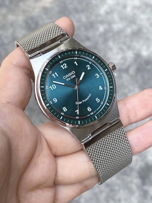 Годинник чоловічий CASIO MTP-RS105M-3B Solar Оригінал Гарантія Часы