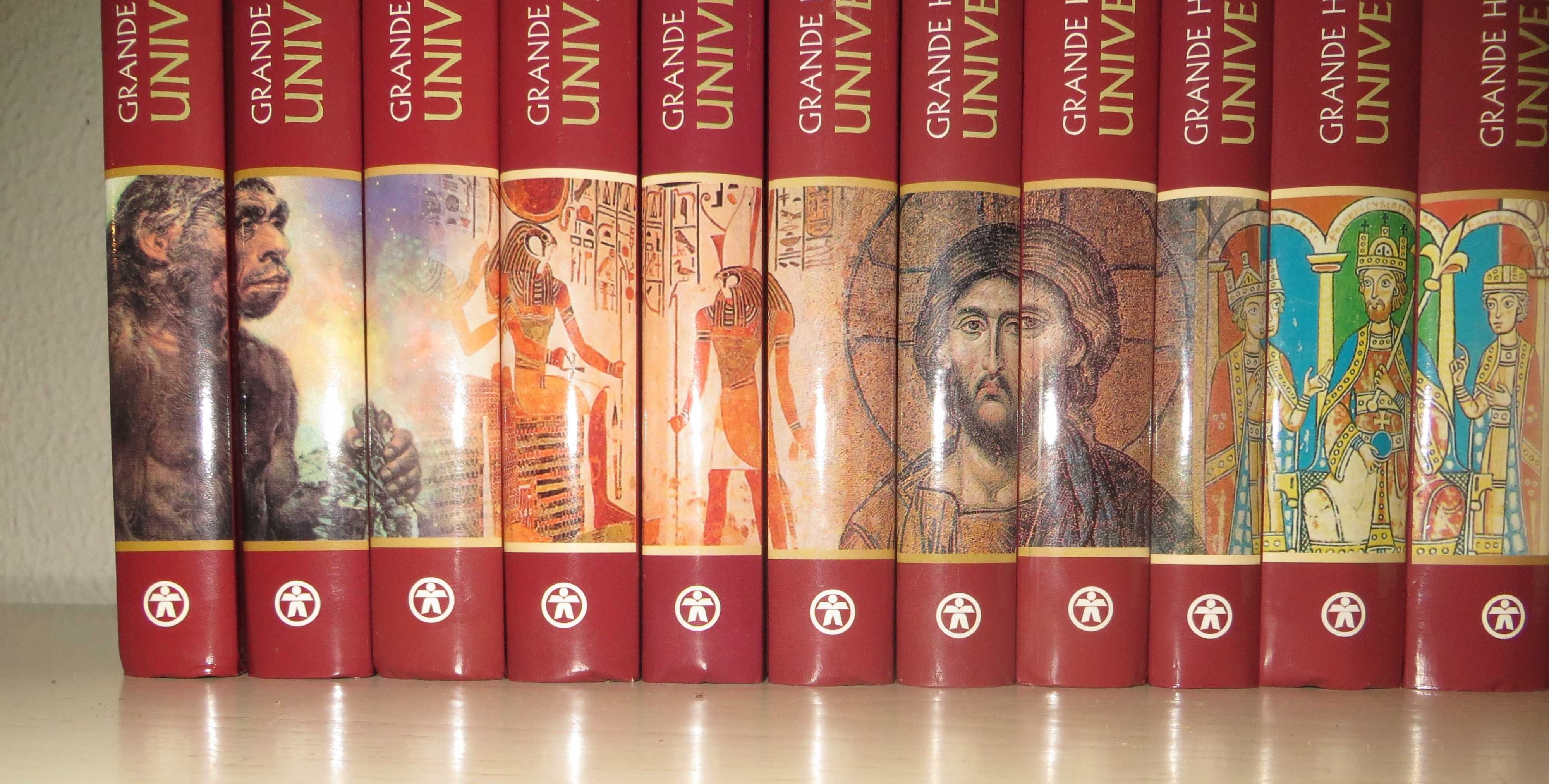 História Universal  - Enciclopédia Completa com  25 volumes - Nova