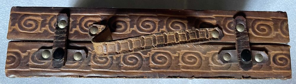 Нарди ВТК Мексика, нарды ИТК Мексика, 85 % шкіра, 15 % дерево