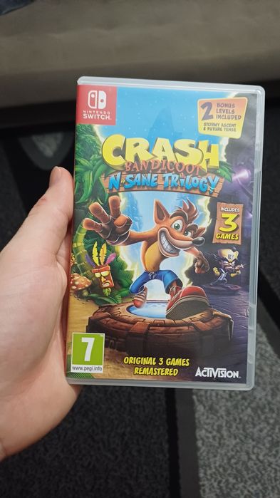 Crash Bandicoot Insane Trilogy Nintendo Switch