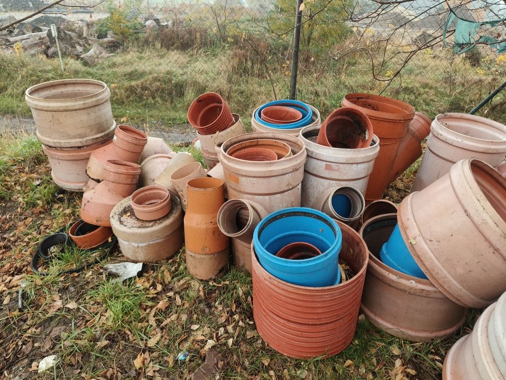 Kolanka studzienki łączniki kanalizacyjne
