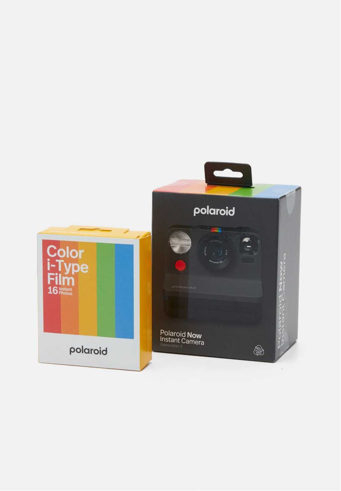 Камера моментального друку Polaroid Now Gen 2 Black + КАРТРИДЖІ