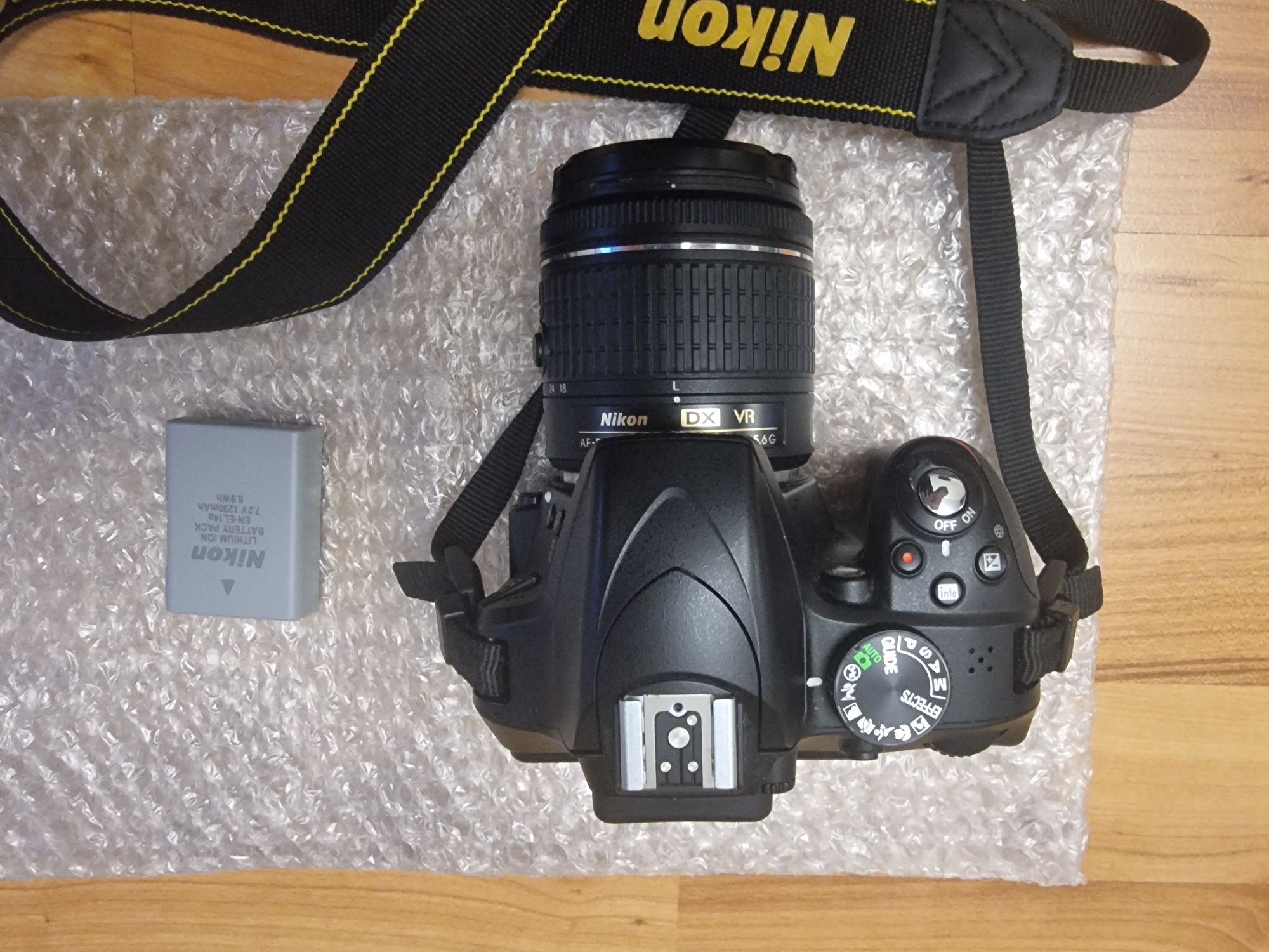 Фотоаппарат Nikon D3300 double zoom vr kit 18-55 і 55-200