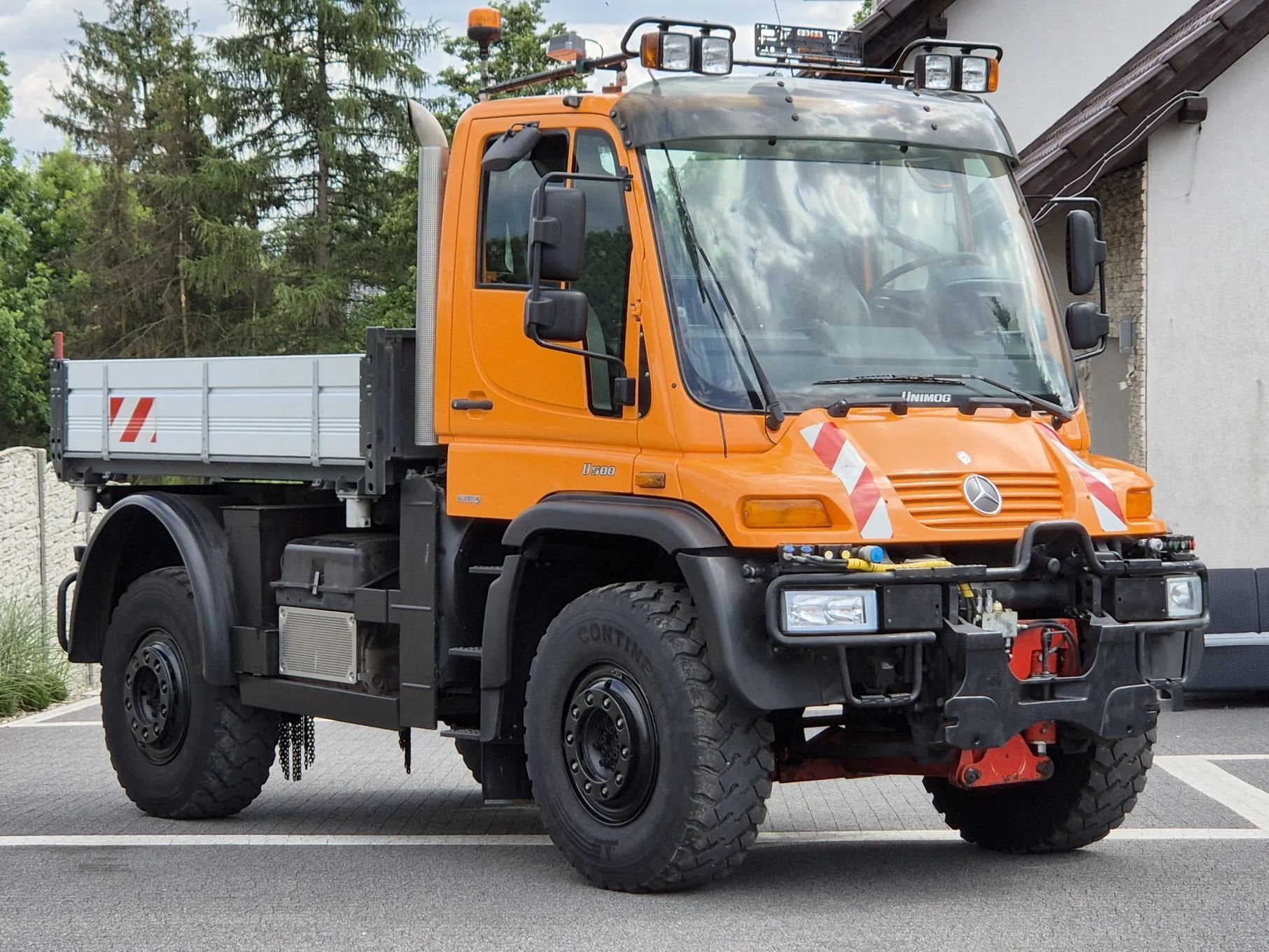 Unimog U500  285KM  4x4  6cylindrow 285KM Kiper Rotogrip Super Stan Niemcy