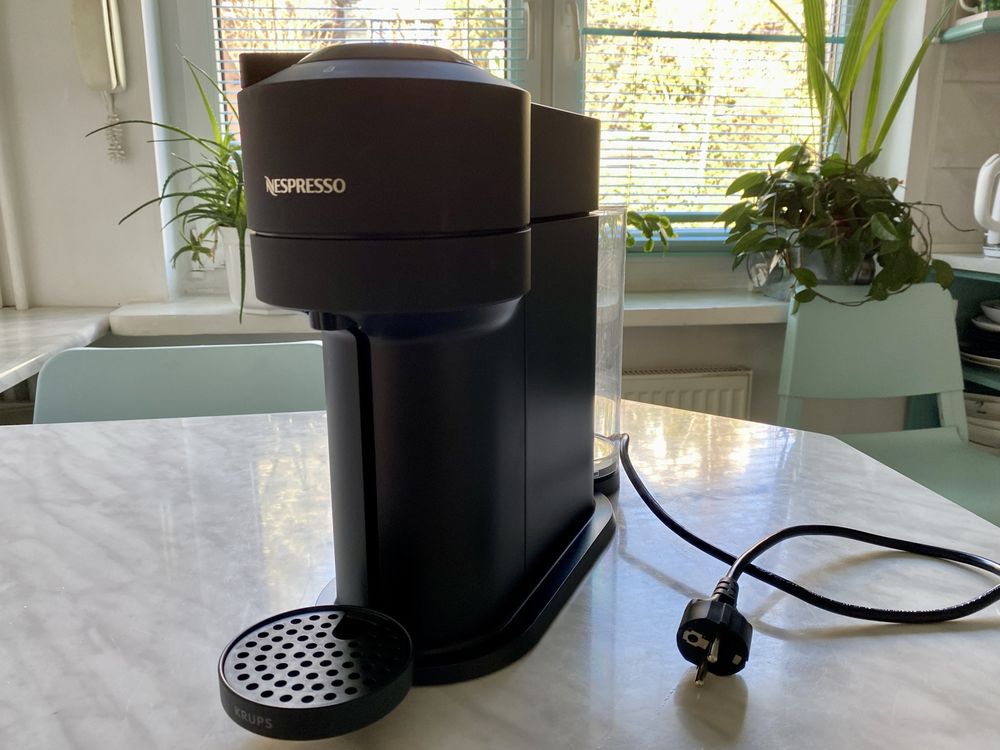 KRUPS Nespresso ekspres do kawy Vertuo Next czarnh matowy mat bdb