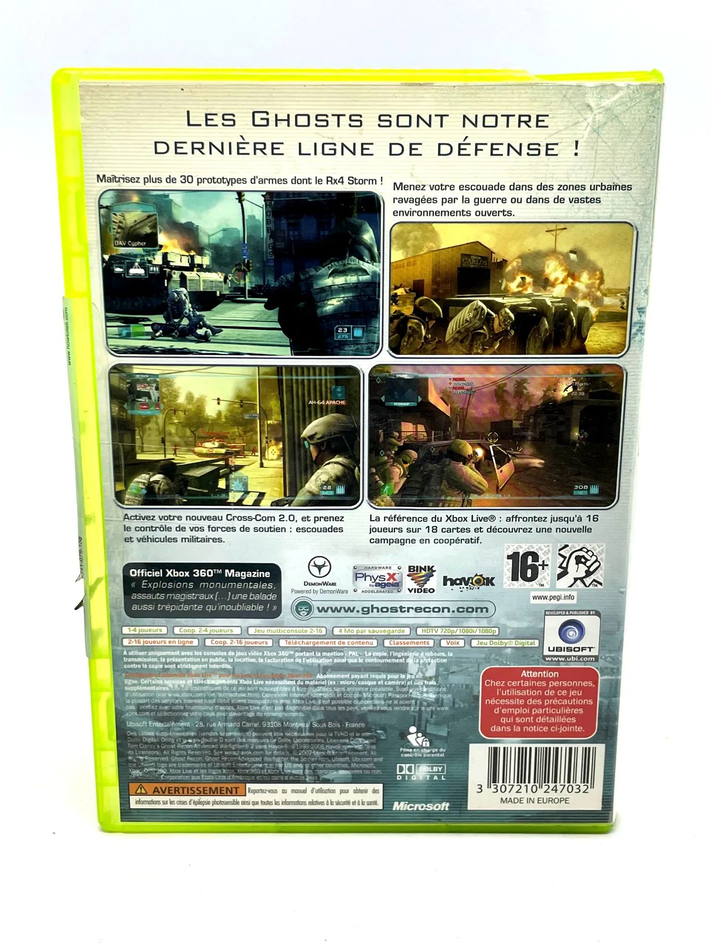 Ghost Recon Advanced Warfighter 2 Xbox 360 Po Angielsku