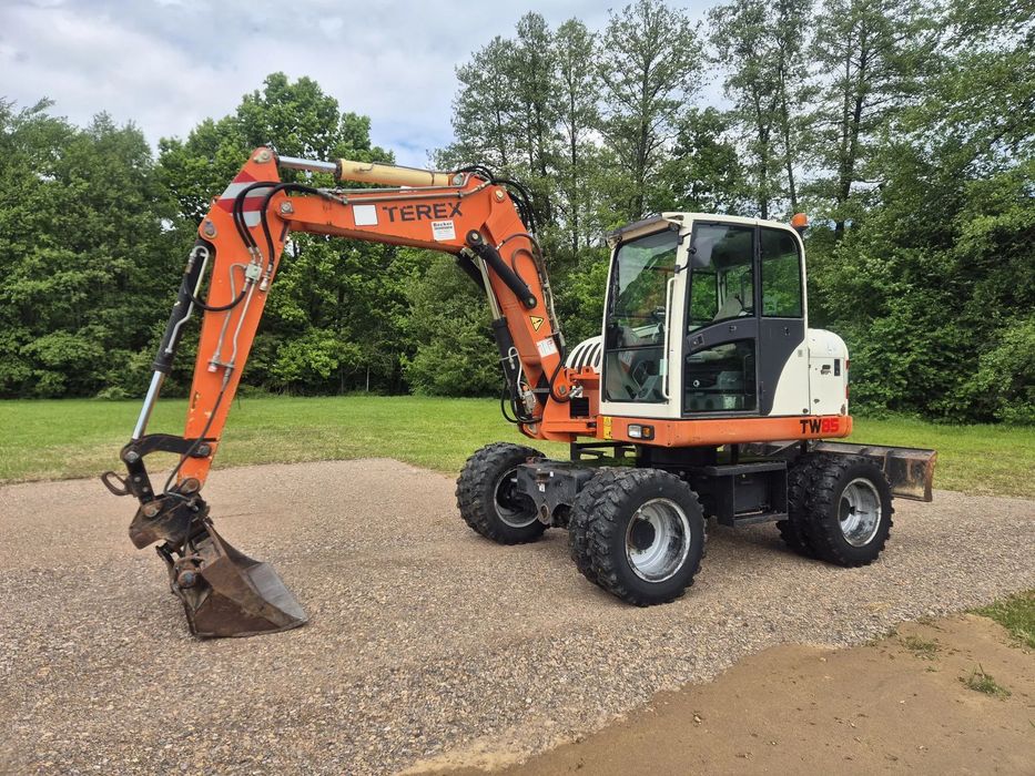Terex TW85 5500 mth Sprowadzona  Szybkozłącze Koparka Kołowa Łyżka Hydrauliczna