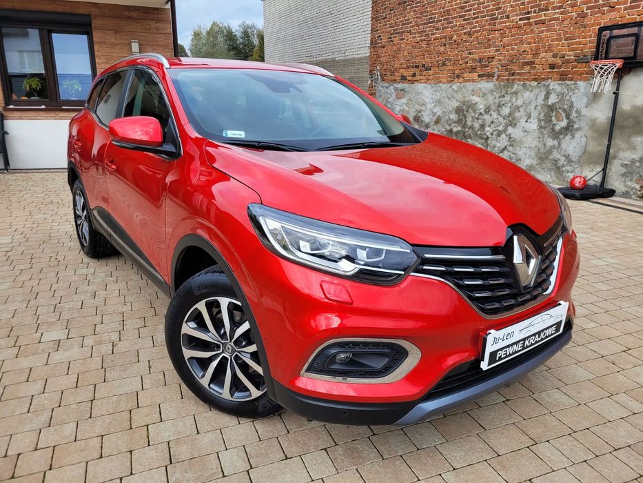 Renault Kadjar 1 Właściciel salon PL! 2020r 1,3 benz! Bezwypadkowy! Intens! FULL Led
