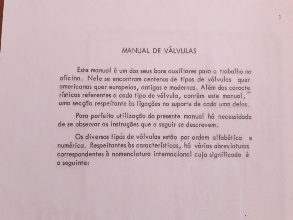 Manual de Válvulas para Radio TV