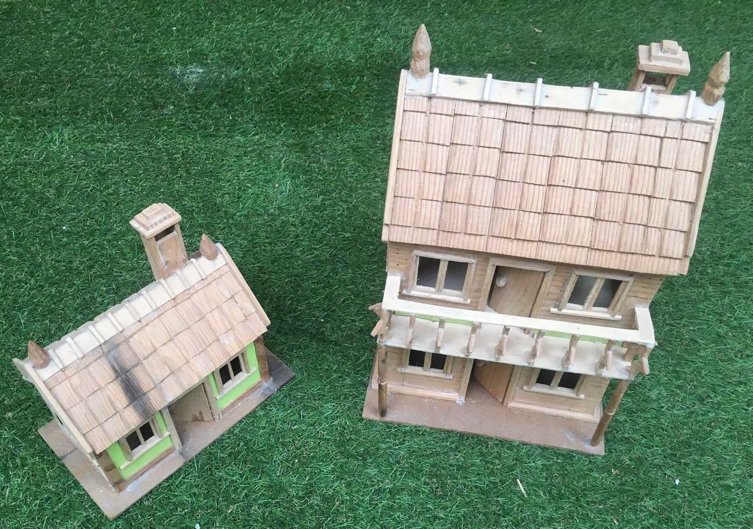 CONJUNTO DE CASAS EM MINIATURA antigas