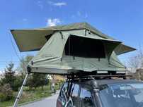 Namiot dachowy ALASKA 140 cm 3 osobowy zielony
