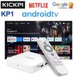Kickpi KP1, 2/32, налаштована, сертифікована, Android TV 12