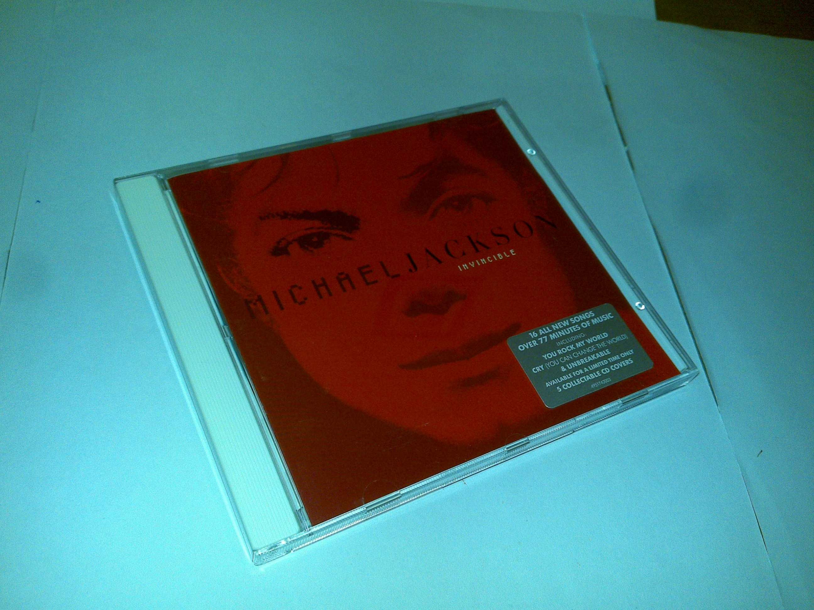 michael jackson (invincible) música/cd novo