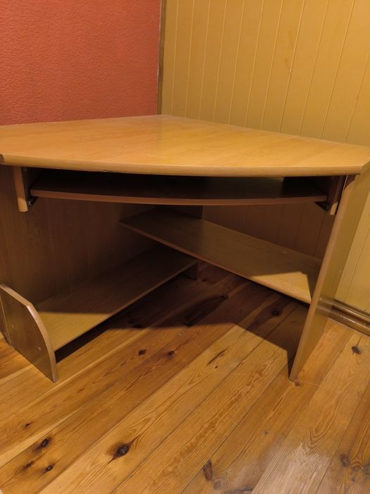 Biurko narożnikowe, szafka