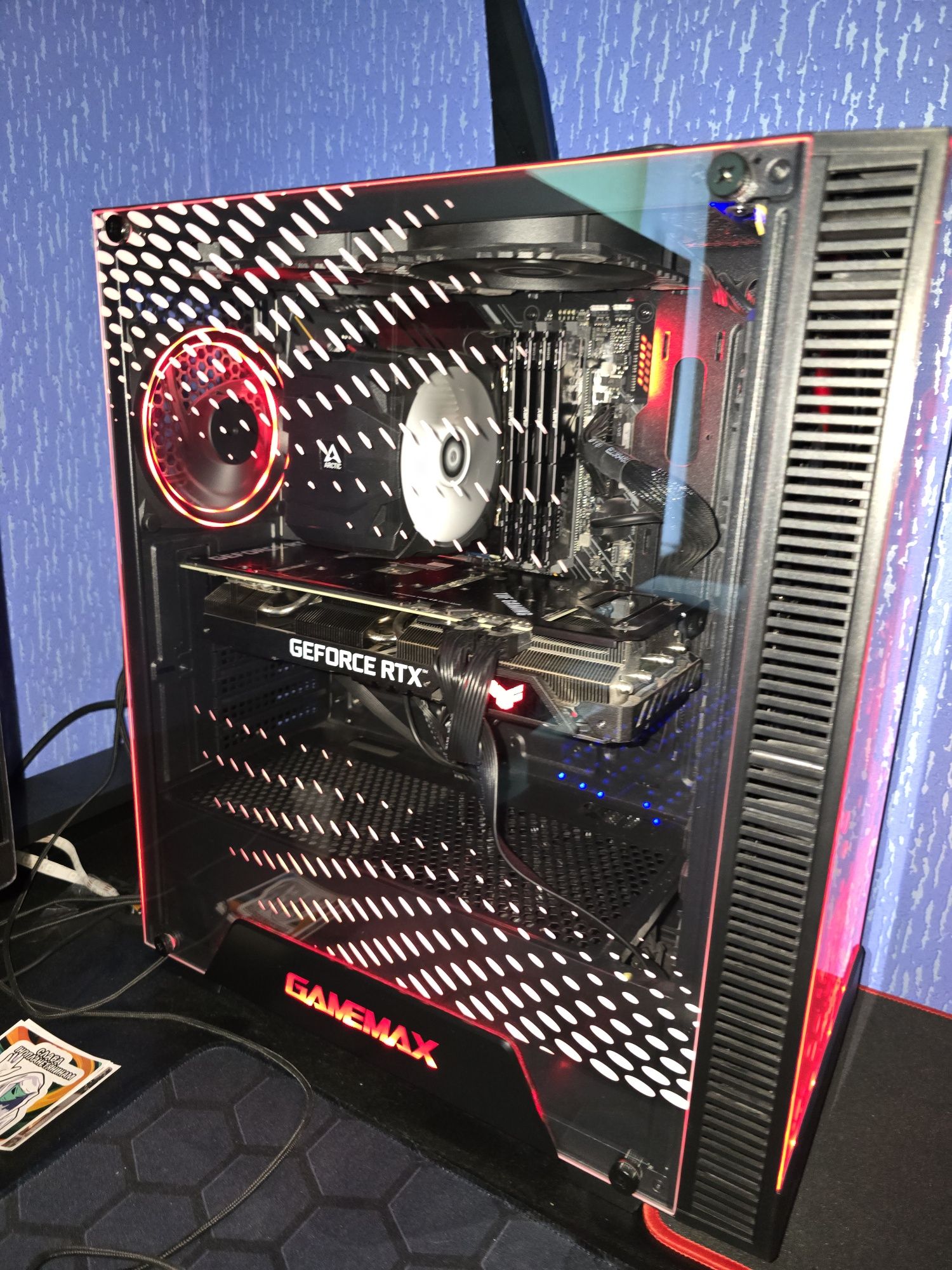 Продам ігровий комп'ютер(системний блок) i5 11400f, rtx3070,32gb,256gb
