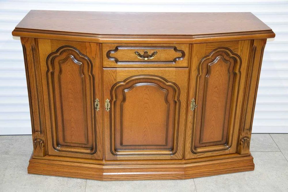 komoda dębowa - jak nowa