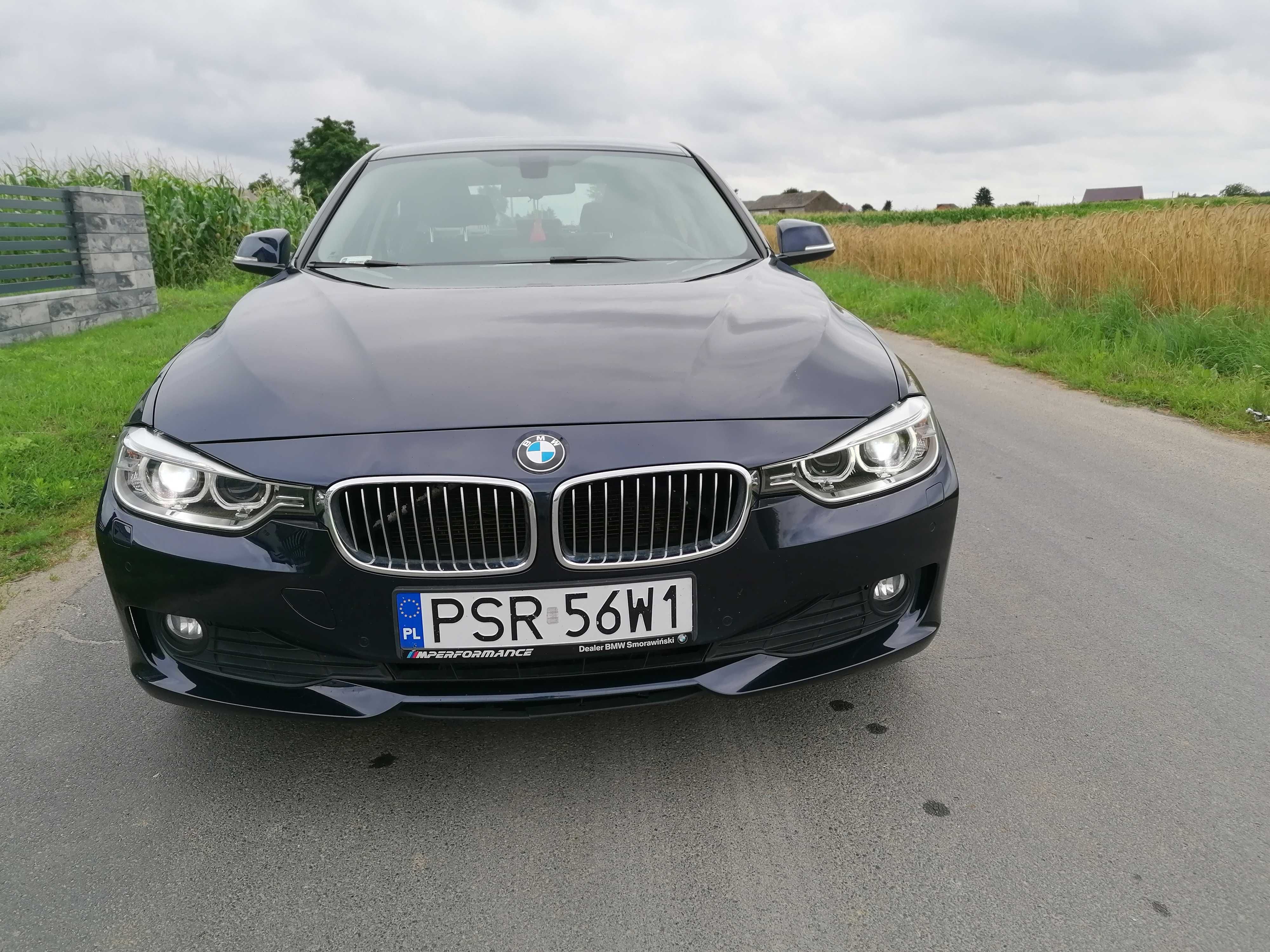 BMW seria 3 F30 318d po wymianie rozrządu