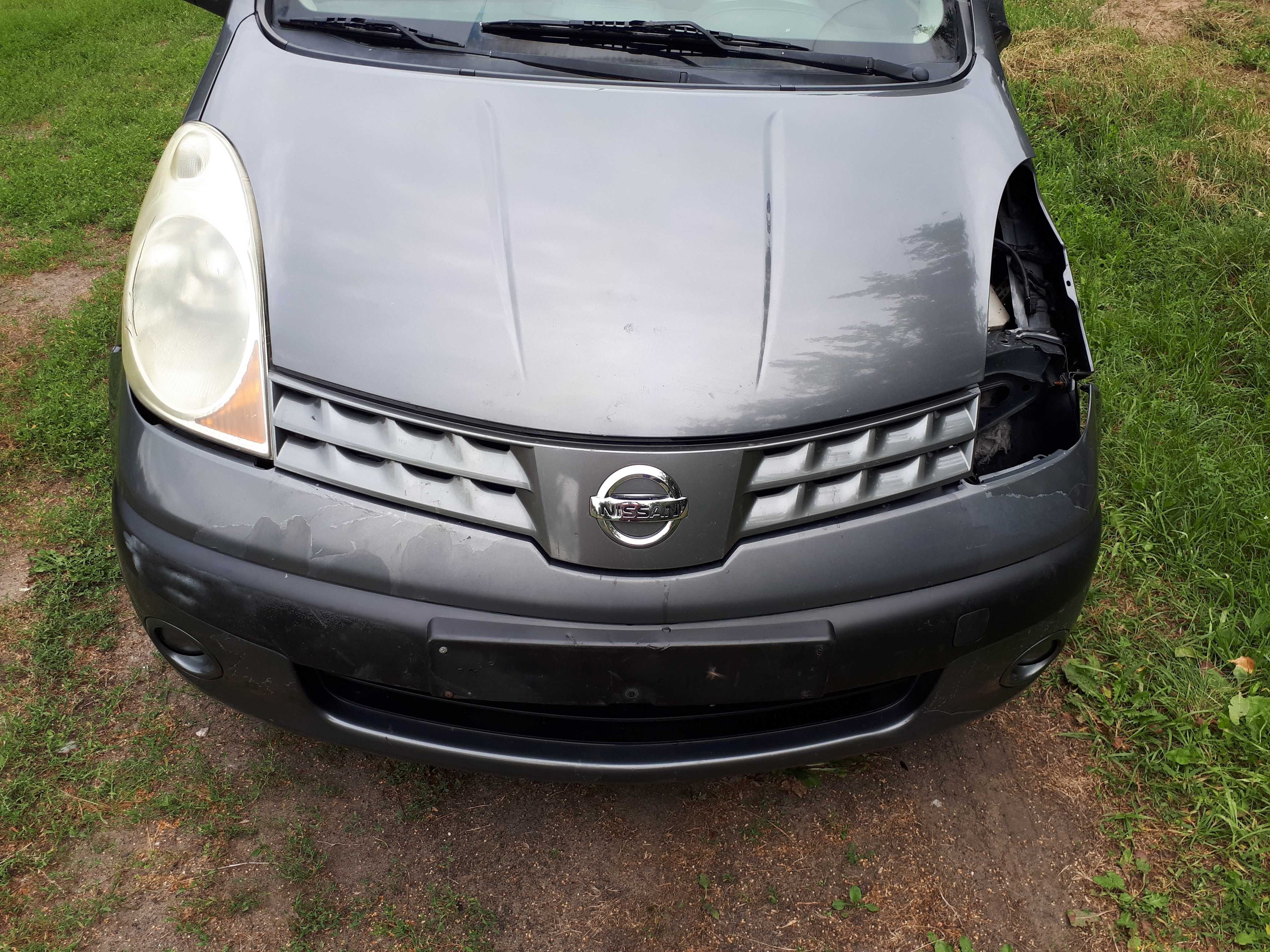 Nissan Note 1.4 06-09r części chłodnica wentylator chłodnice szczelne