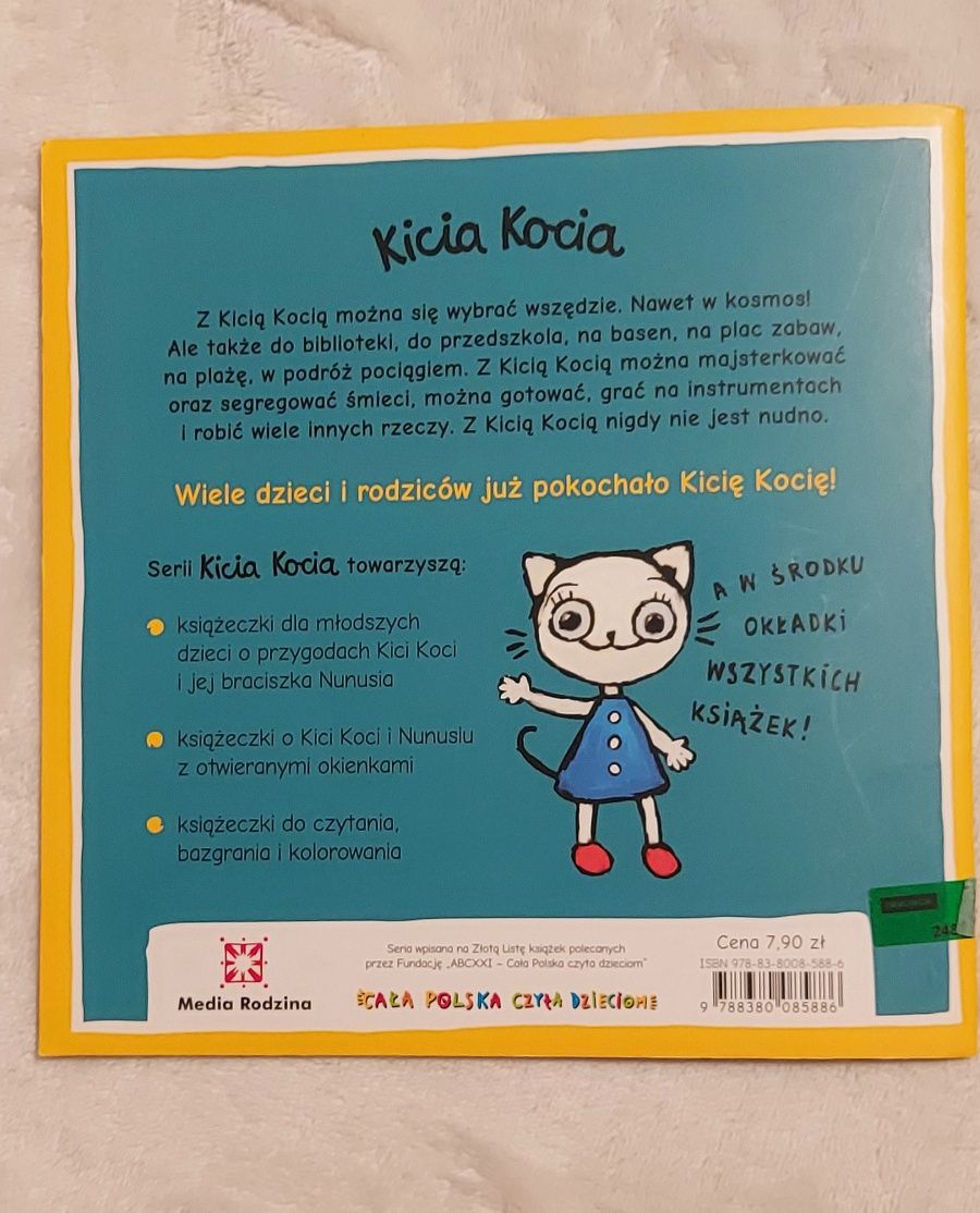 Książeczka Kicia Kocia Straszna Burza książka dla dzieci #KupMiChceTo