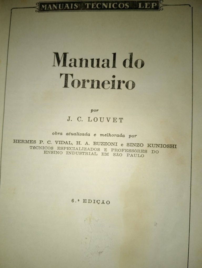 Manual do Torneiro