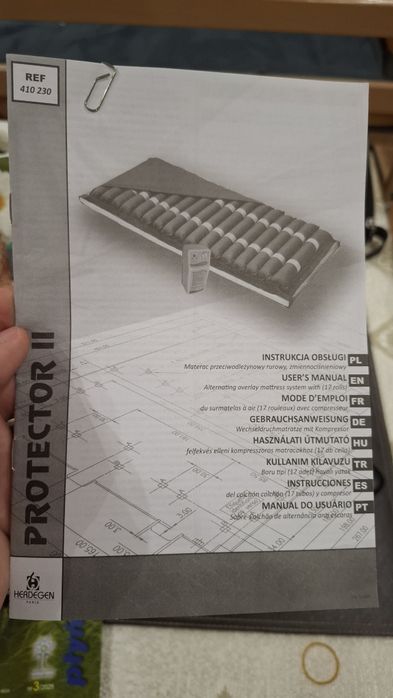 Materac przeciwodleżynowy Protector II