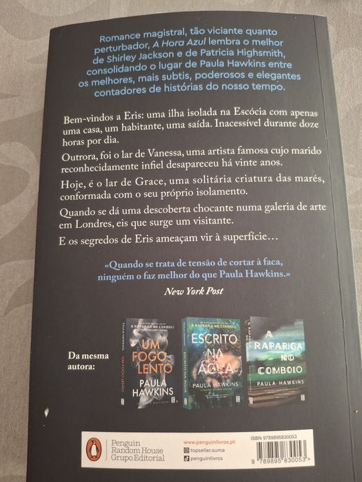 Livro A Hora Azul de Paula Hawkins