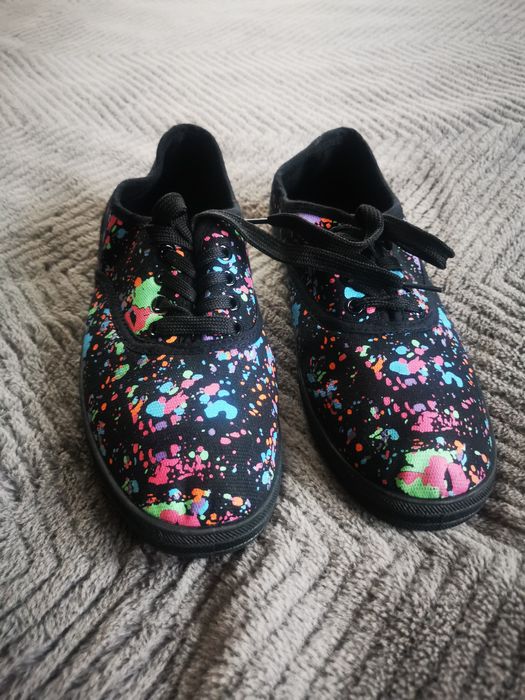 Trampki tenisówki wiązane