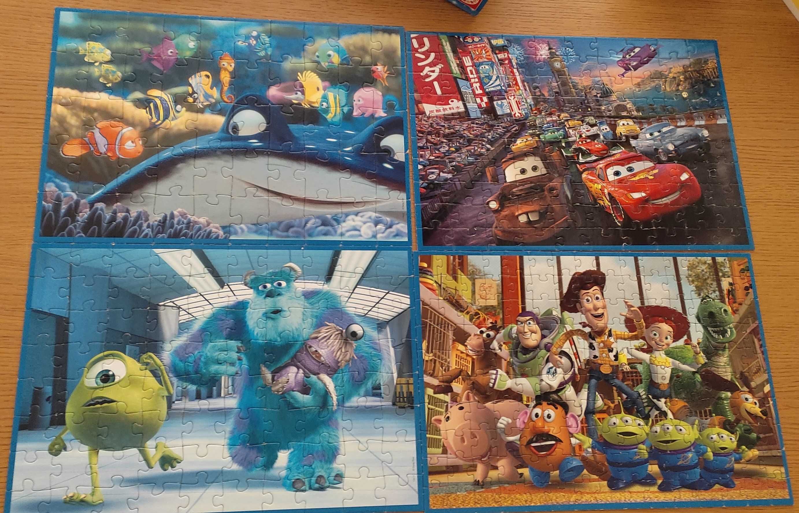 Multi 4 Puzzles 50+80+100+150 Disney/Pixar