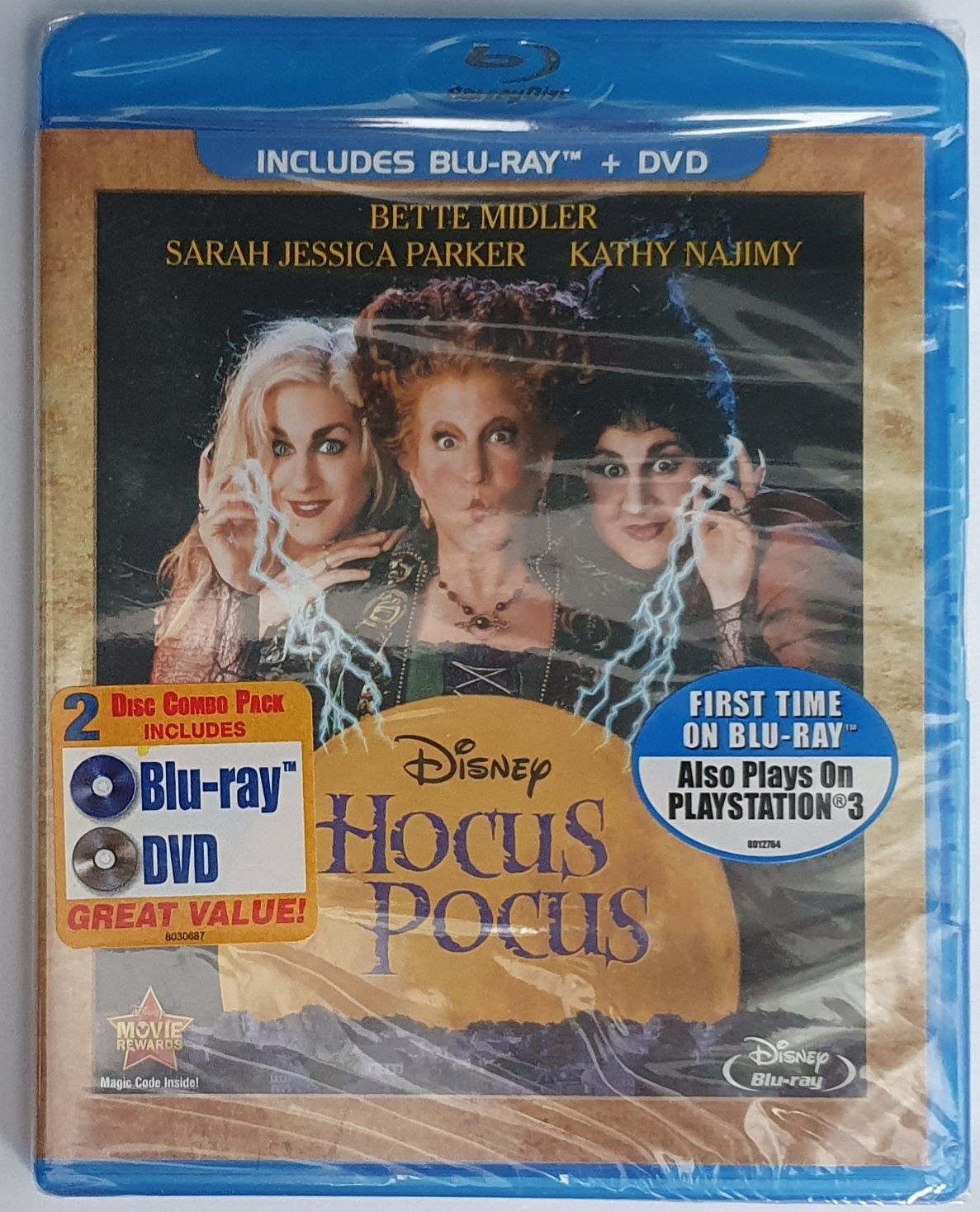 "Hocus Pocus" Blu-Ray + DVD USA bez PL