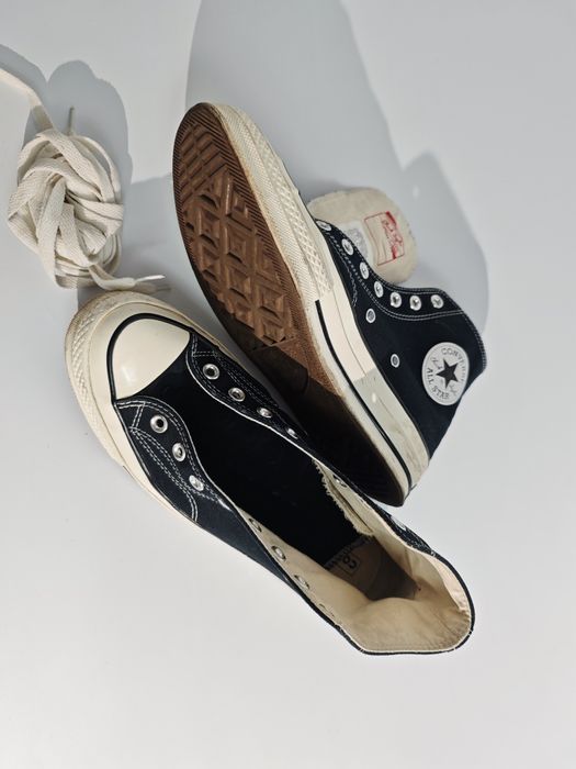 Конверс converse chuck 70 черные высокие оригинал 43 БУ-состояние 4.5/