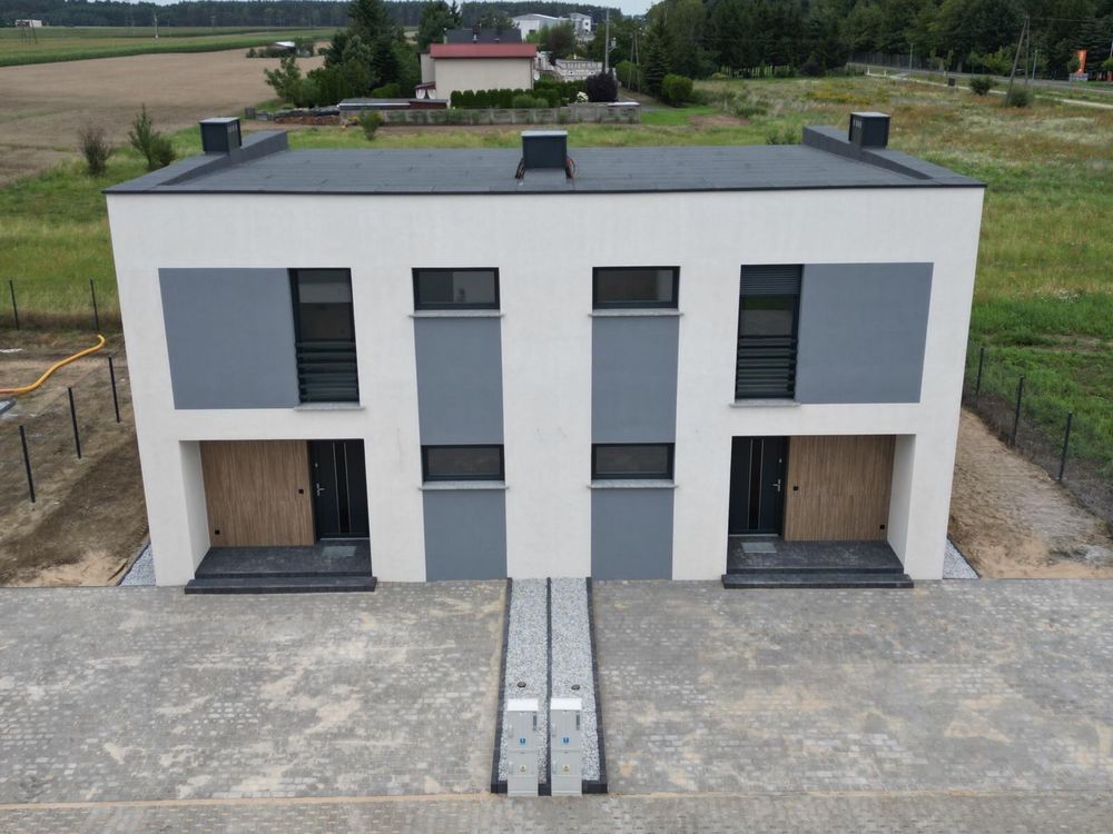 Dom bliźniak 107,5 mkw Pompa ciepła, Grodzisk Wlkp