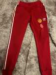 Spodnoe adidas czerwone