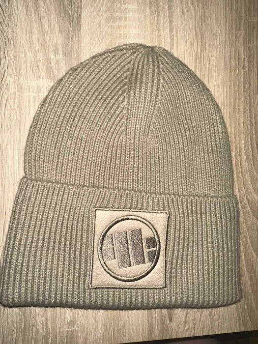 Pitbull Czapka zimowa beżowa