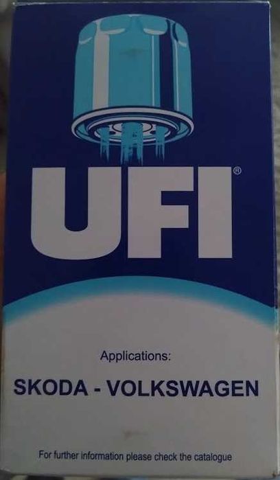Filtro de Óleo UFI Audi, Skoda, VW e Seat