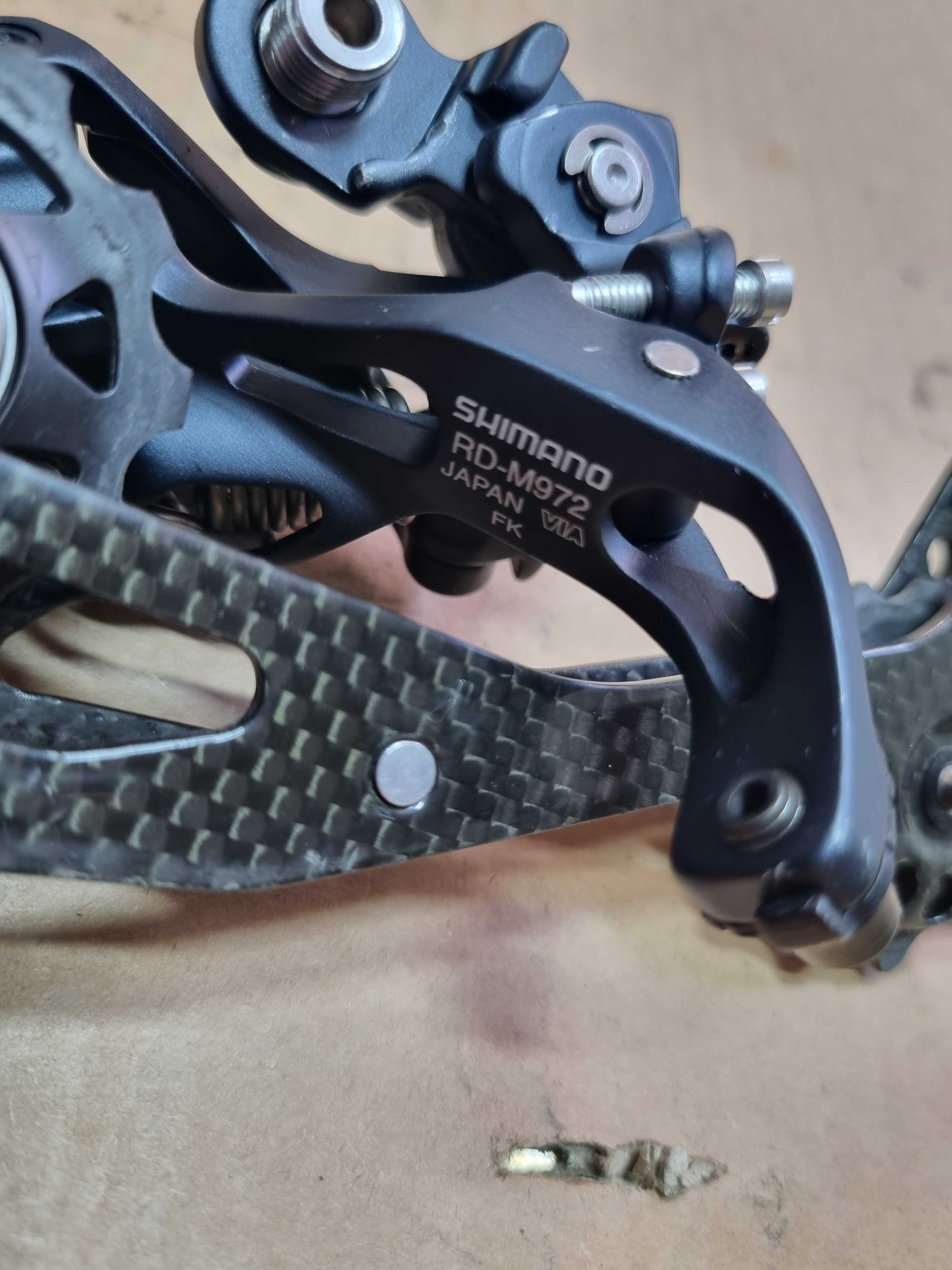 Przerzutka tylna XTR m972 Carbon 9s