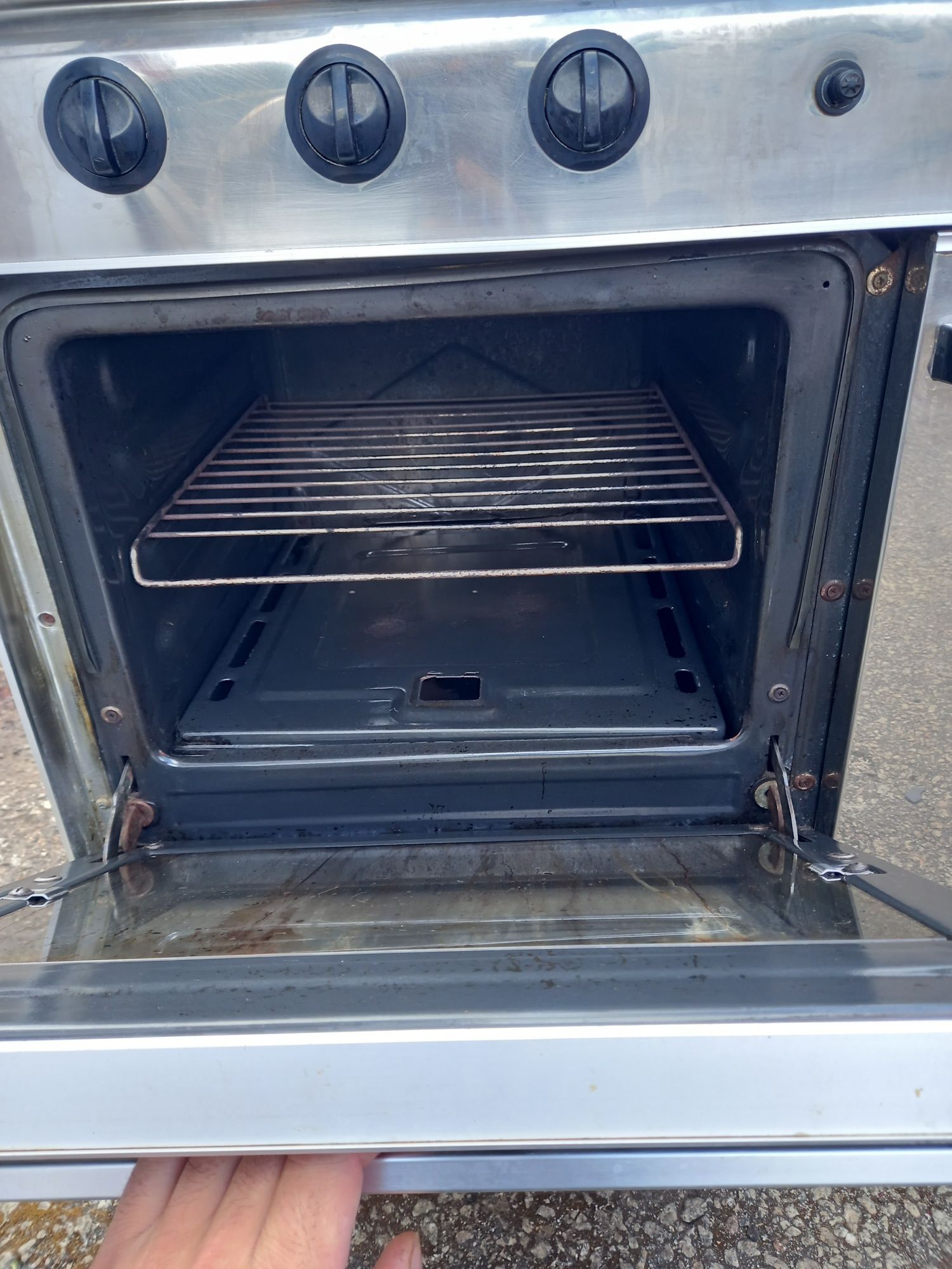 Fogão de gás e forno