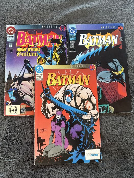 Batman tm-semic 2/96 4/96 6/96